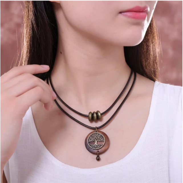 Collier Arbre de Vie – Des racines au ciel