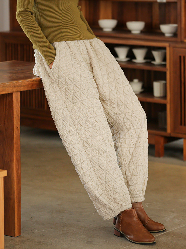 Pantalon matelassé confort