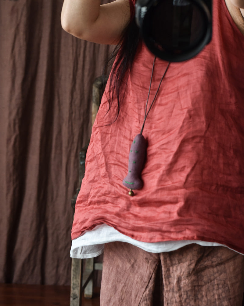 Camisole en lin vintage Bluz