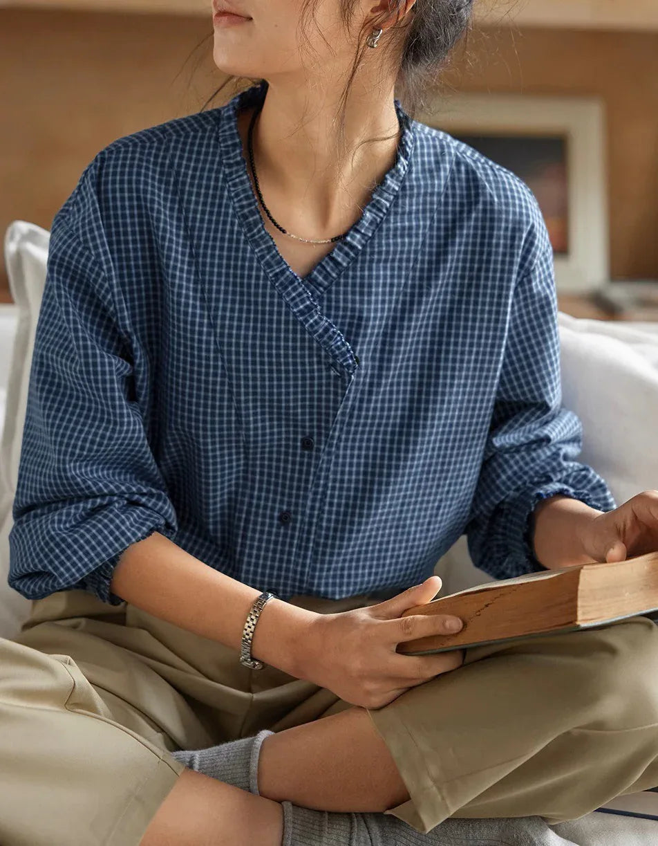 Willow Cotton Shirt | Relaxed Fit Breathable Women's Blouse