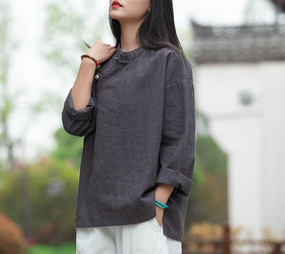 Chemisier en lin Lotus 