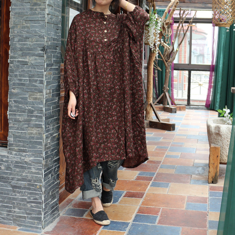 Robe tunique fleurie bohème