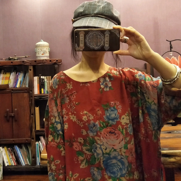 Robe fleurie vintage