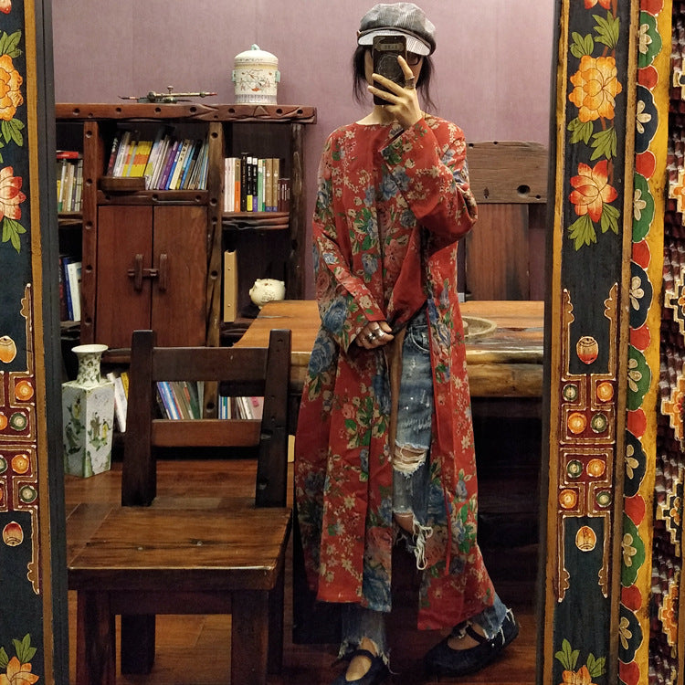 Robe fleurie vintage