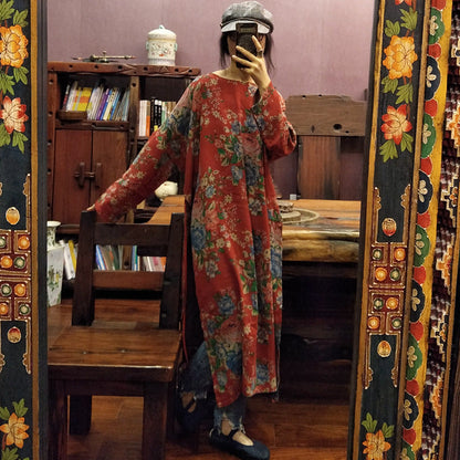 Robe fleurie vintage