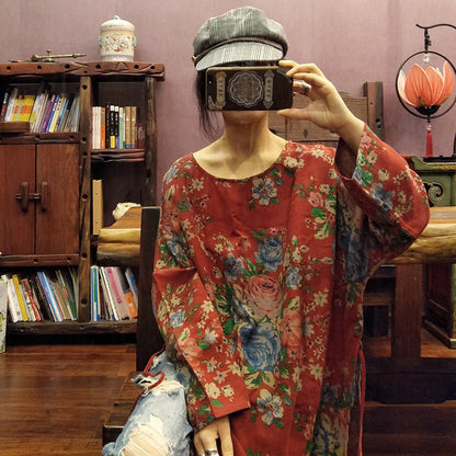 Robe fleurie vintage
