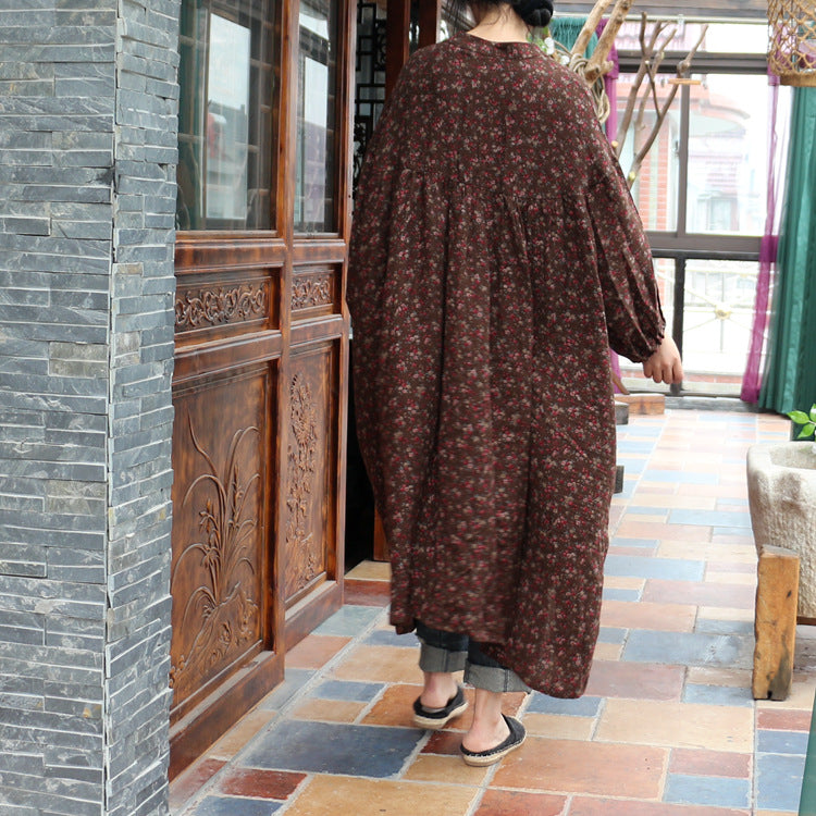 Robe tunique fleurie bohème