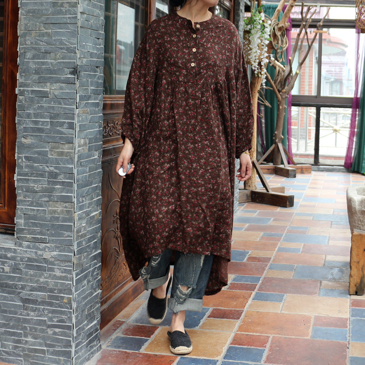 Robe tunique fleurie bohème