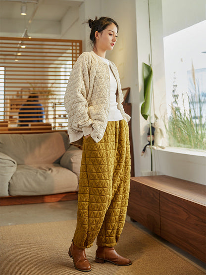 Pantalon matelassé confort