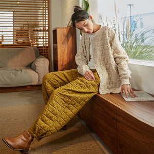 Pantalon matelassé confort