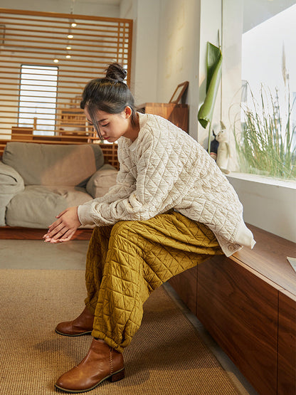 Pantalon matelassé confort