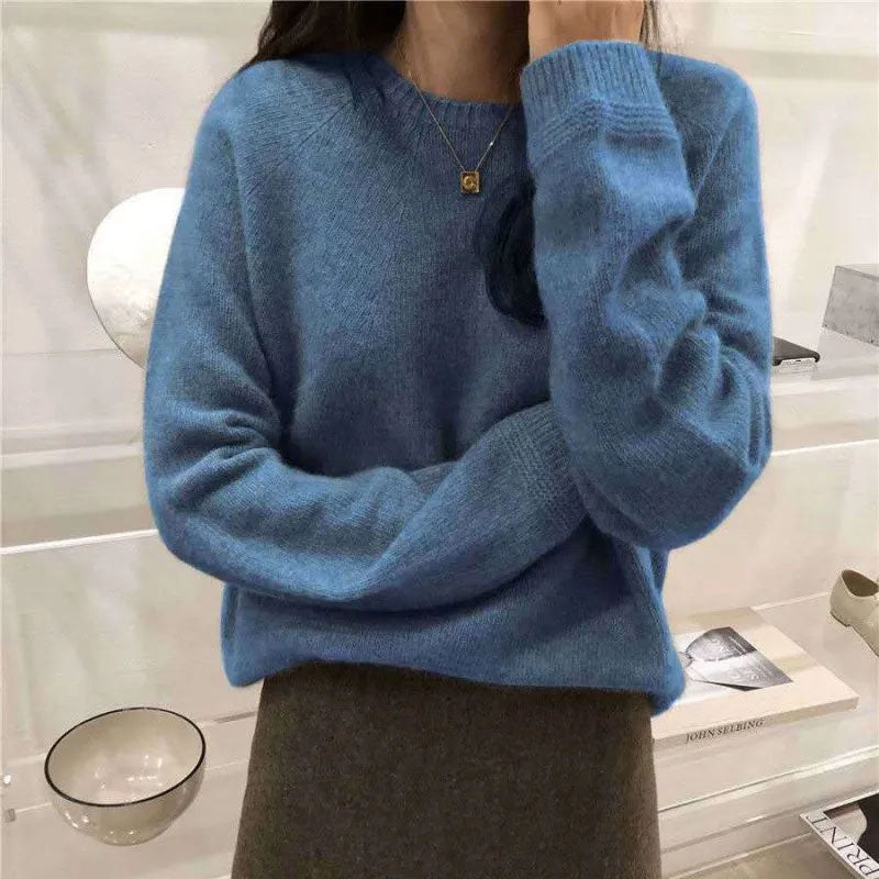 SoftWeave Cotton Knit Sweater