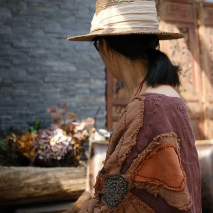 Patchwork vintage en fleurs