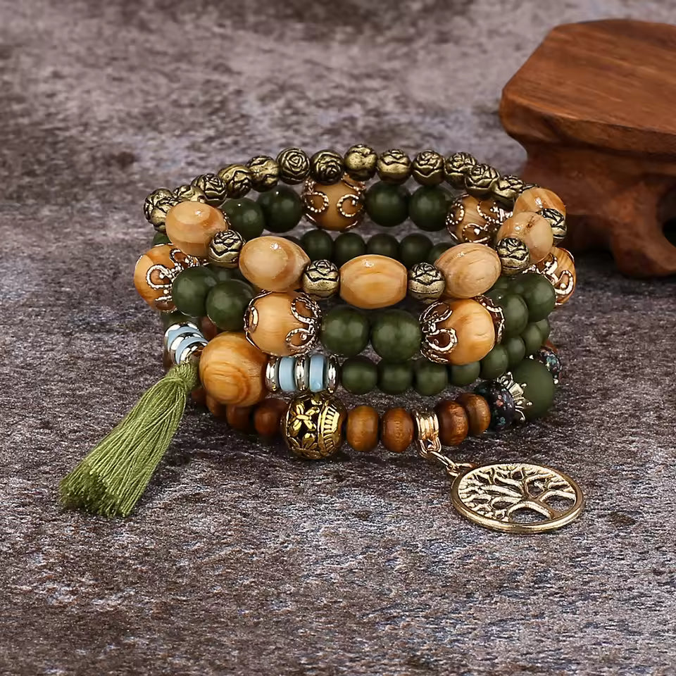 Bracelet multicouche Bohemian LifeTree