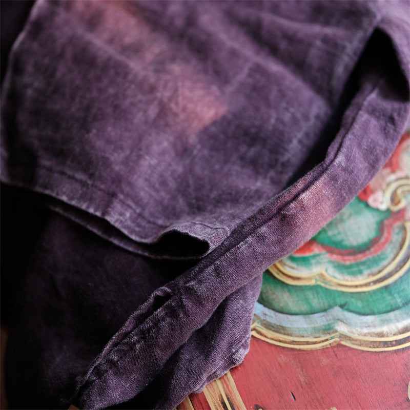 Camisa Oversize de Lino Vintage Breeze para Mujer – Ligera y Transpirable