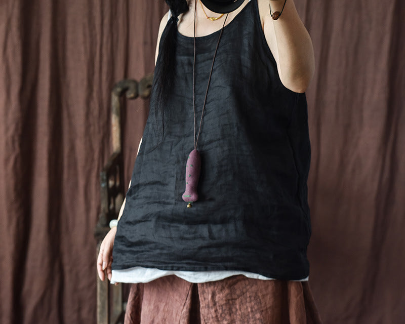 Camisole en lin vintage Bluz