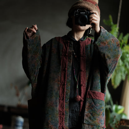 Fernwood Floral Corduroy Parka