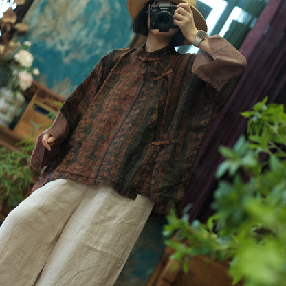 Chemisier vintage Earth Rami