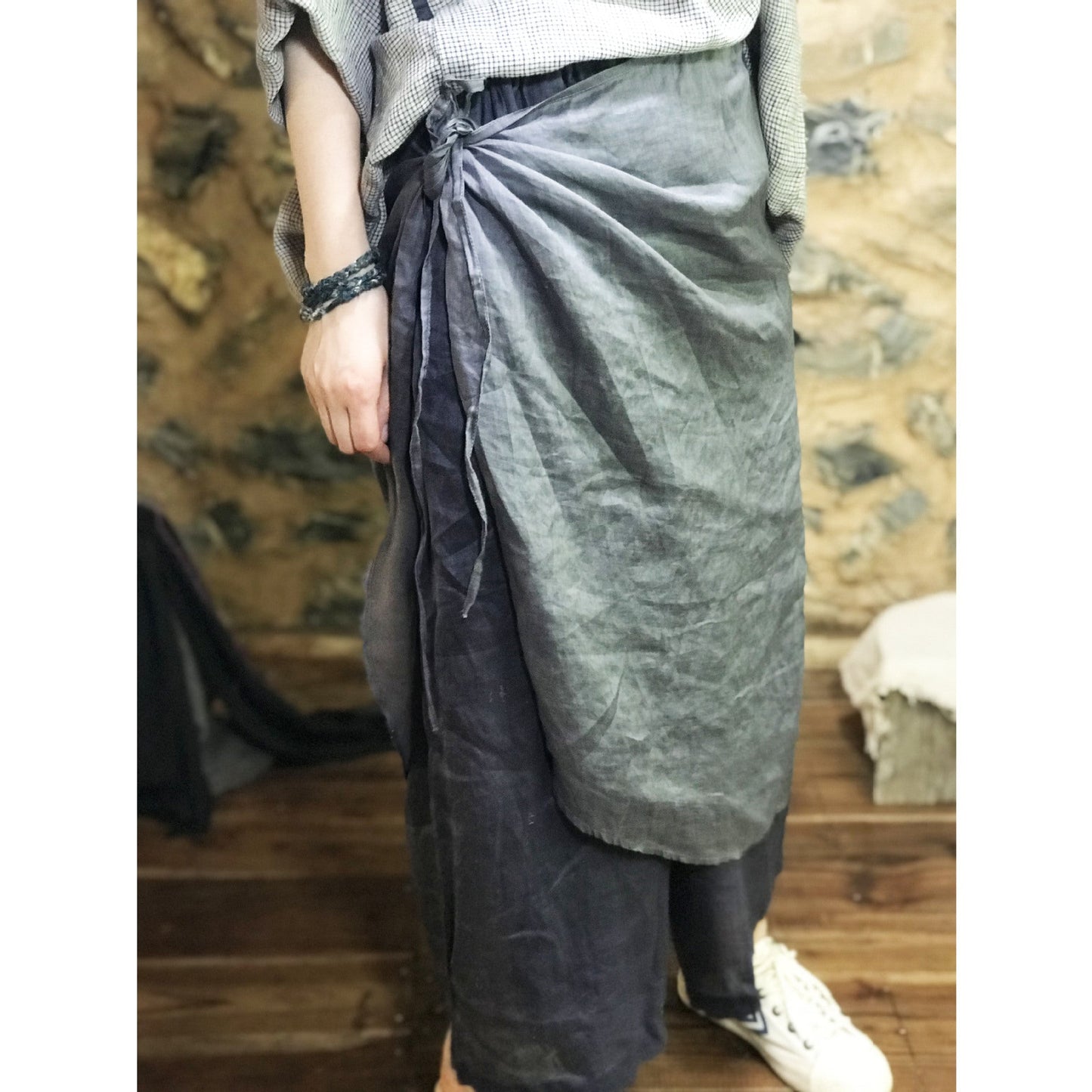 Jupe-pantalon large style Boho Flow