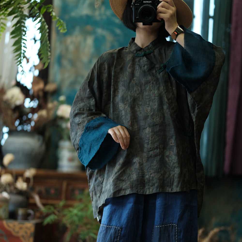 Chemisier vintage Cross Forest