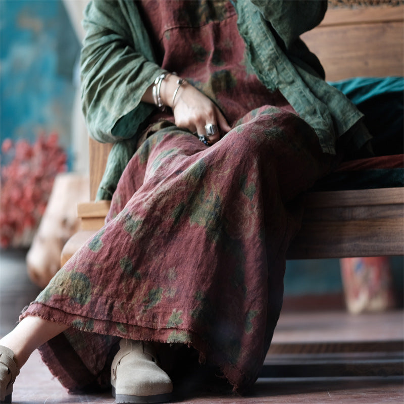 Jupe en lin Vintage Breeze