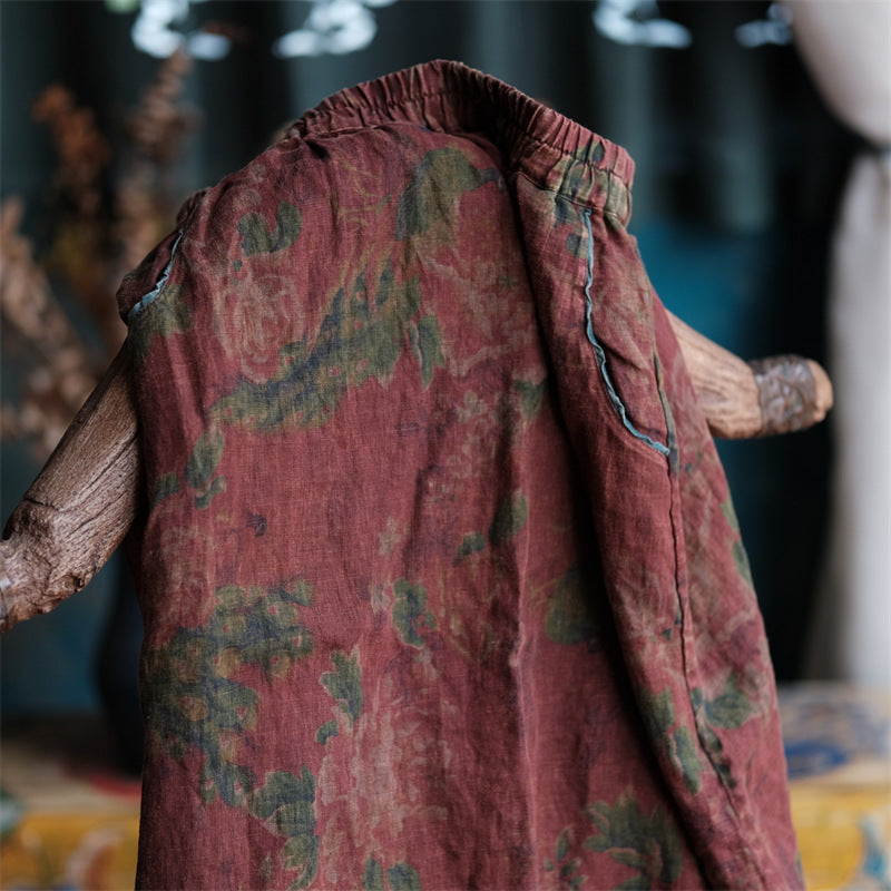 Jupe en lin Vintage Breeze