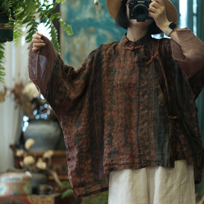 Chemisier vintage Earth Rami