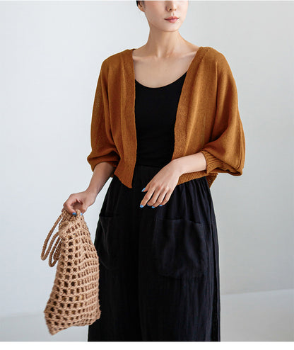 Jupe-pantalon en lin de Kyoto
