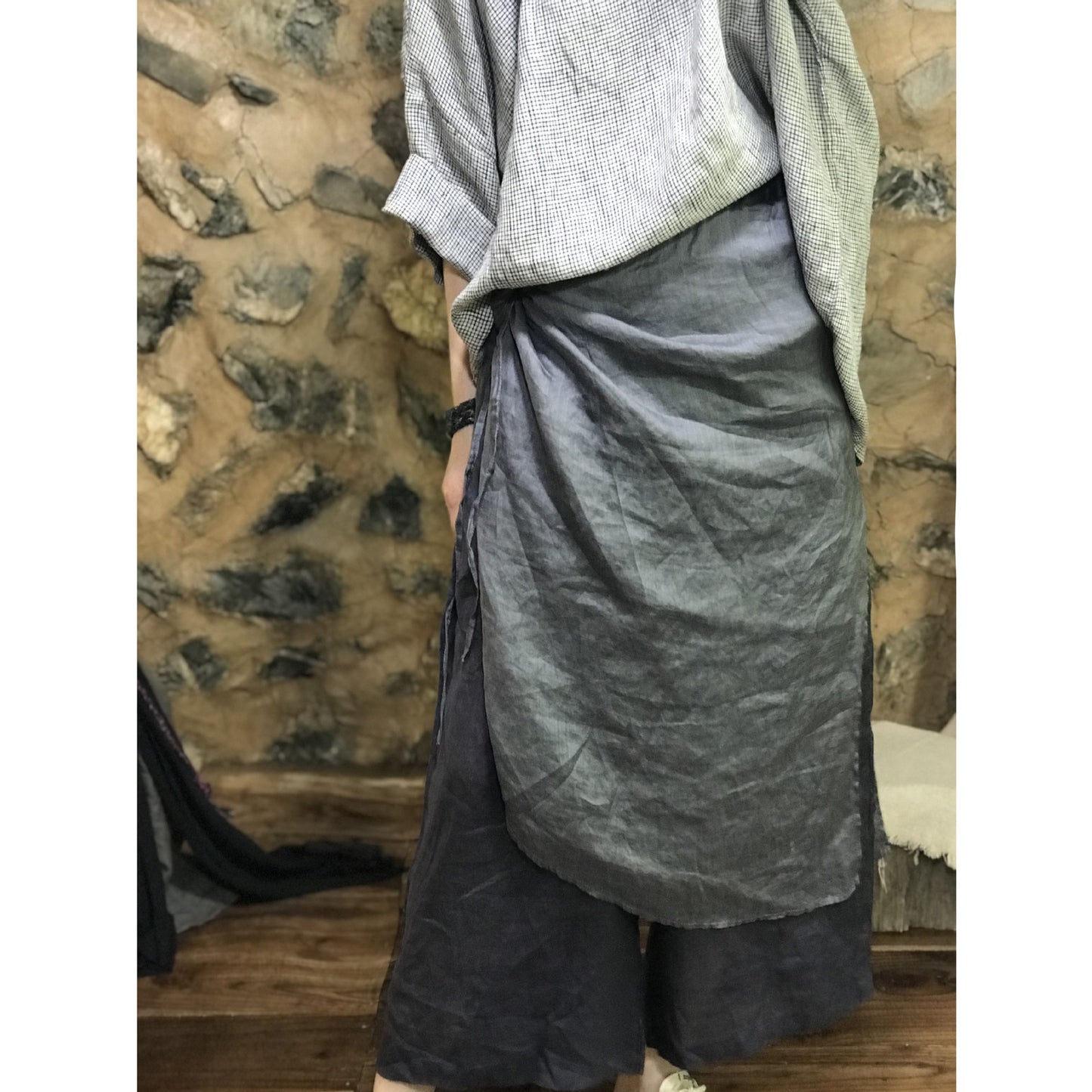Jupe-pantalon large style Boho Flow