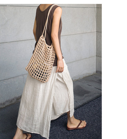 Jupe-pantalon en lin de Kyoto