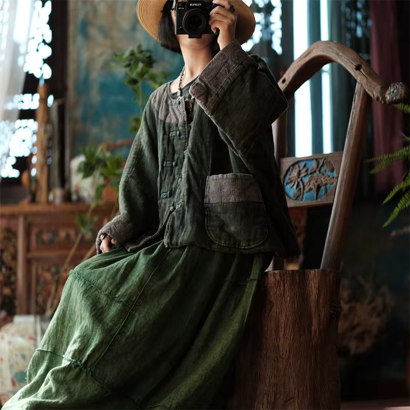 Mosswood Vintage Linen-Cotton Jacket