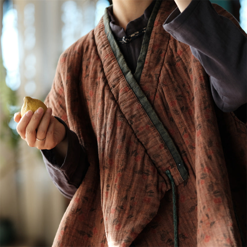 Gilet croisé vintage Daisy