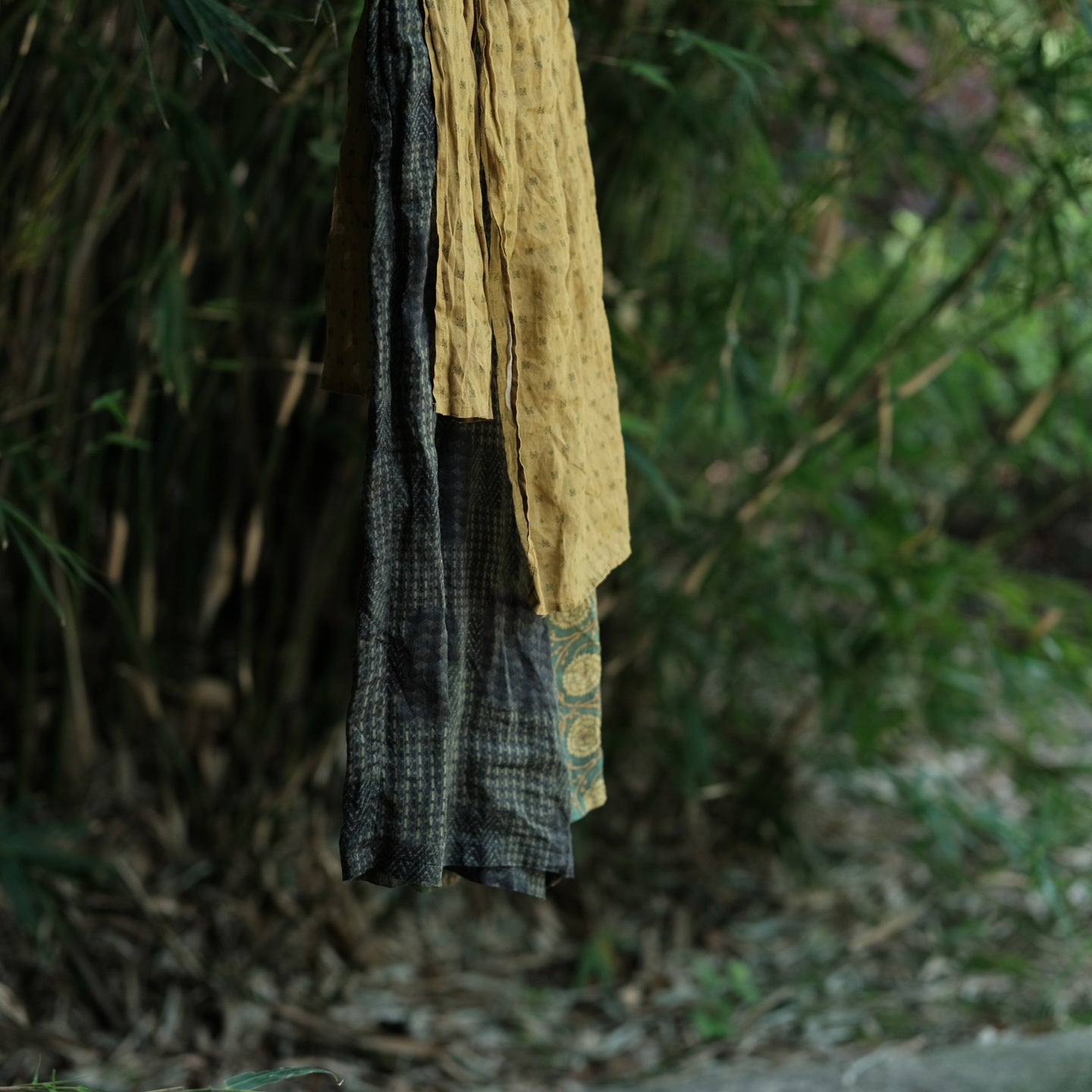 Vintage Nomad Patchwork Ramie Pants