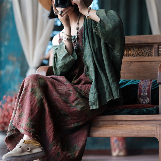 Jupe en lin Vintage Breeze