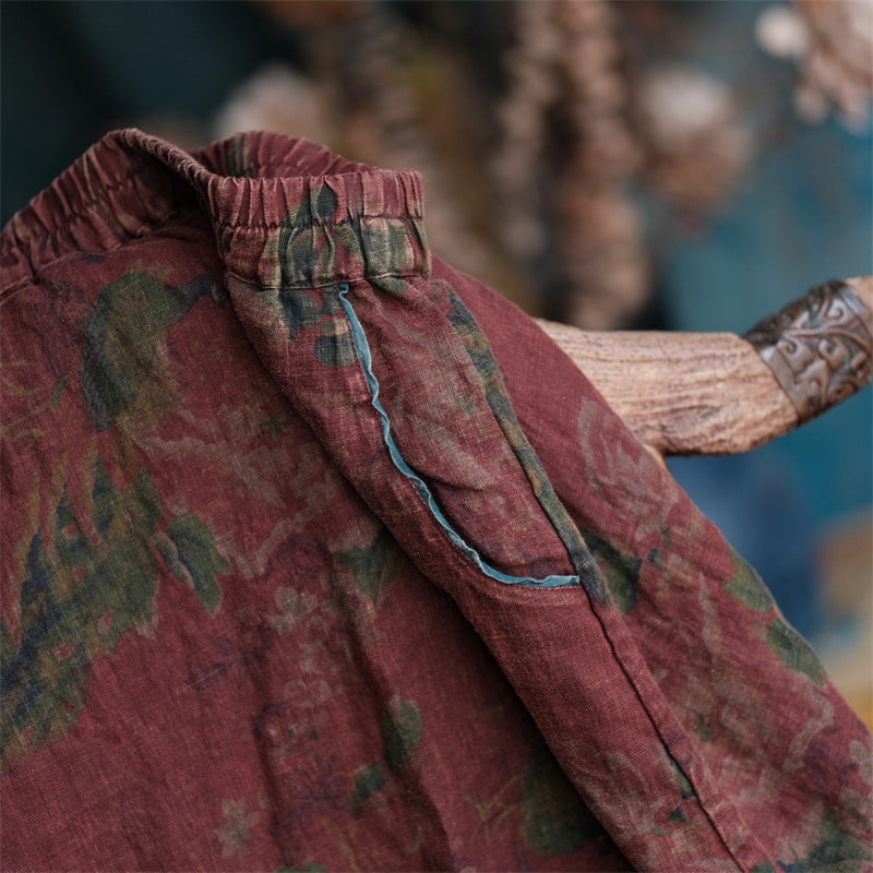 Jupe en lin Vintage Breeze