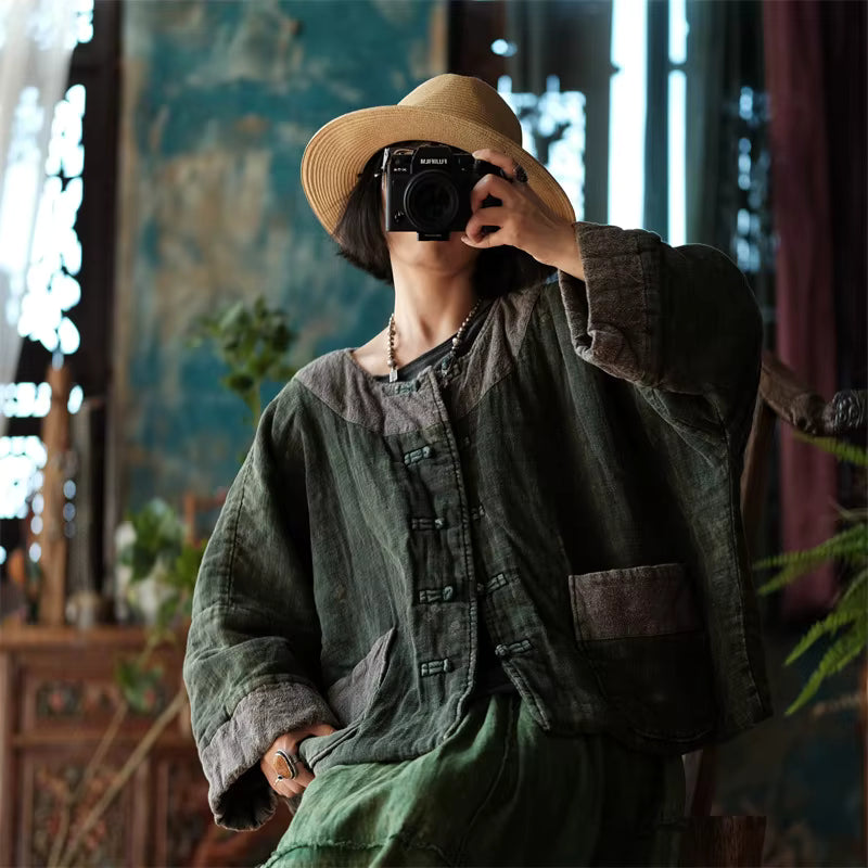Mosswood Vintage Linen-Cotton Jacket