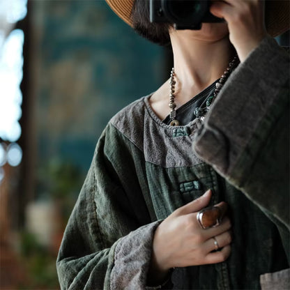 Mosswood Vintage Linen-Cotton Jacket