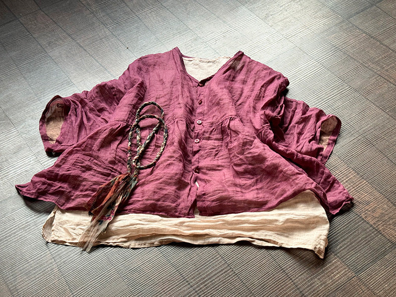 Chemisier en ramie Vintage Breeze