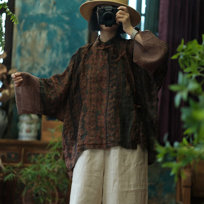 Chemisier vintage Earth Rami