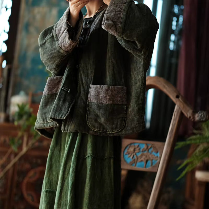 Mosswood Vintage Linen-Cotton Jacket