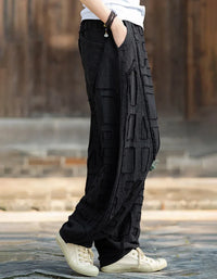 Linen Ramie Harem Pants - Boho Summer Trousers