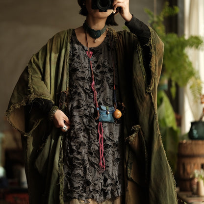 Ashen Garden Sleeveless Ramie Blouse