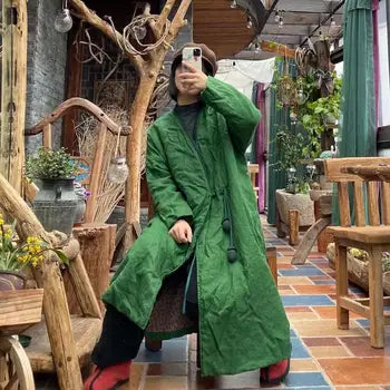 Veste vintage en lin avec accessoires de cravate en tissu