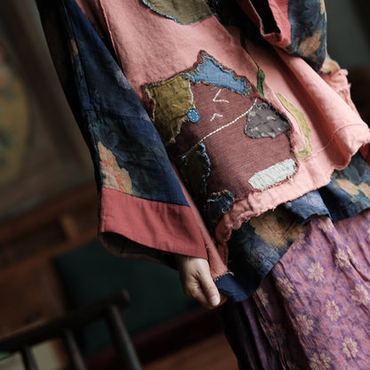 Hana Artisan Patchwork Vest 3