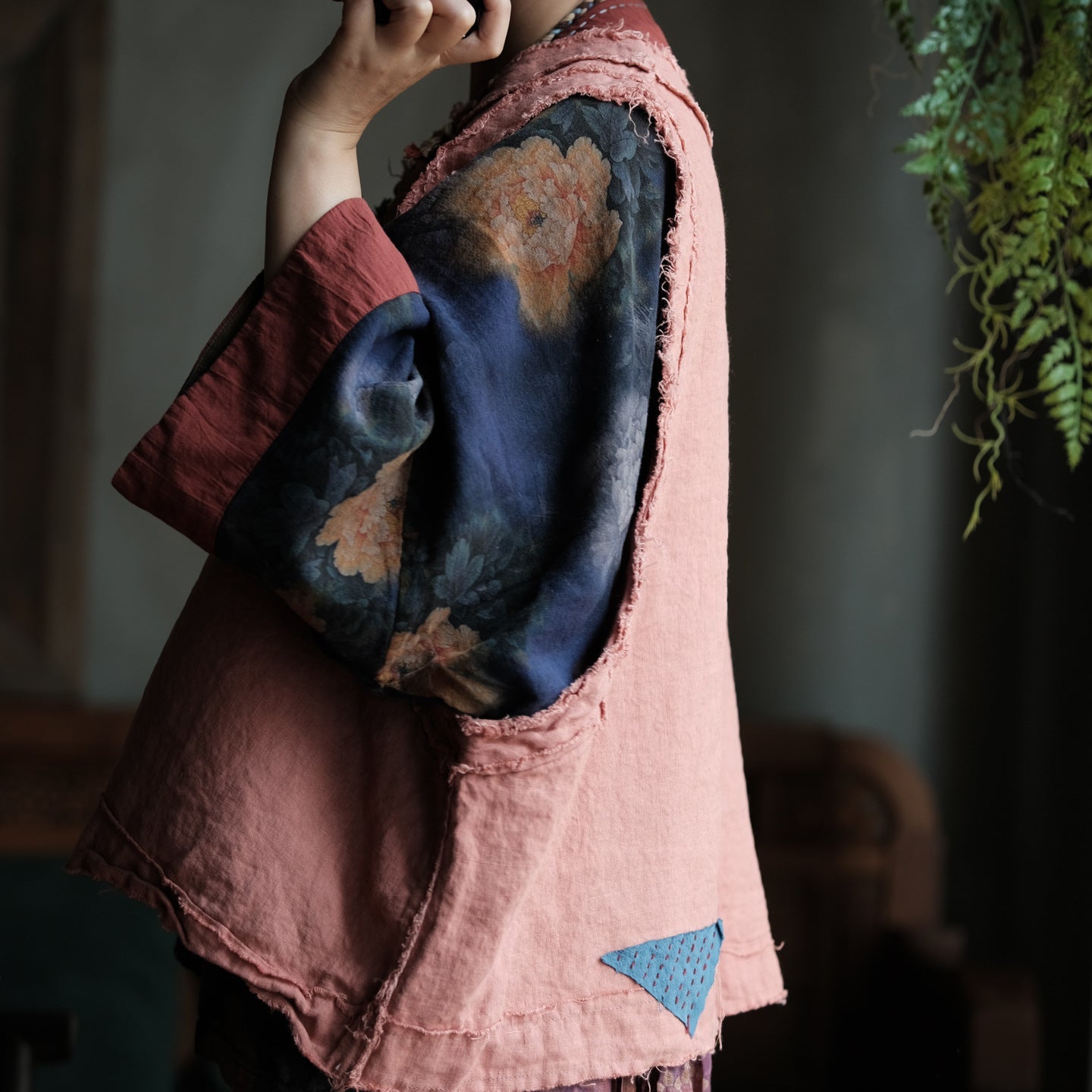 Hana Artisan Patchwork Vest 4