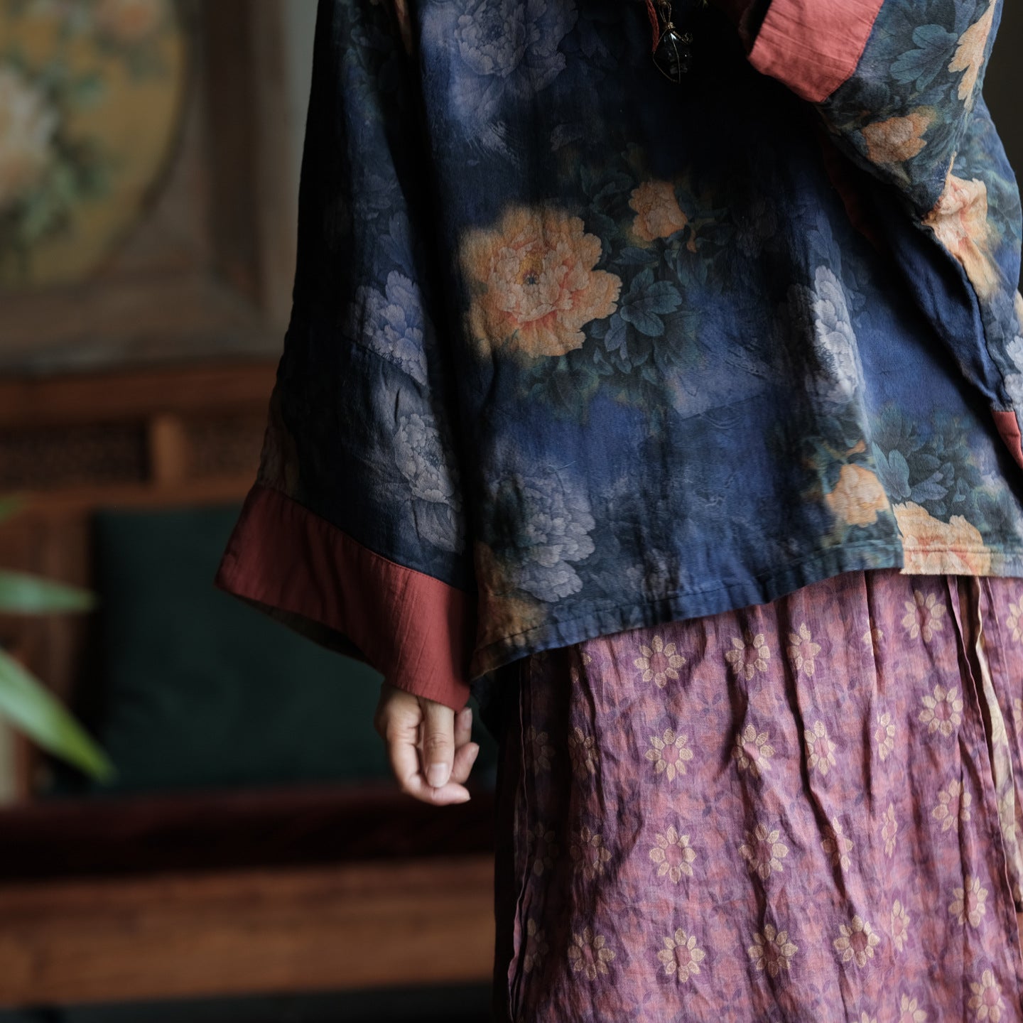 Mei Heritage Cotton Blouse 4