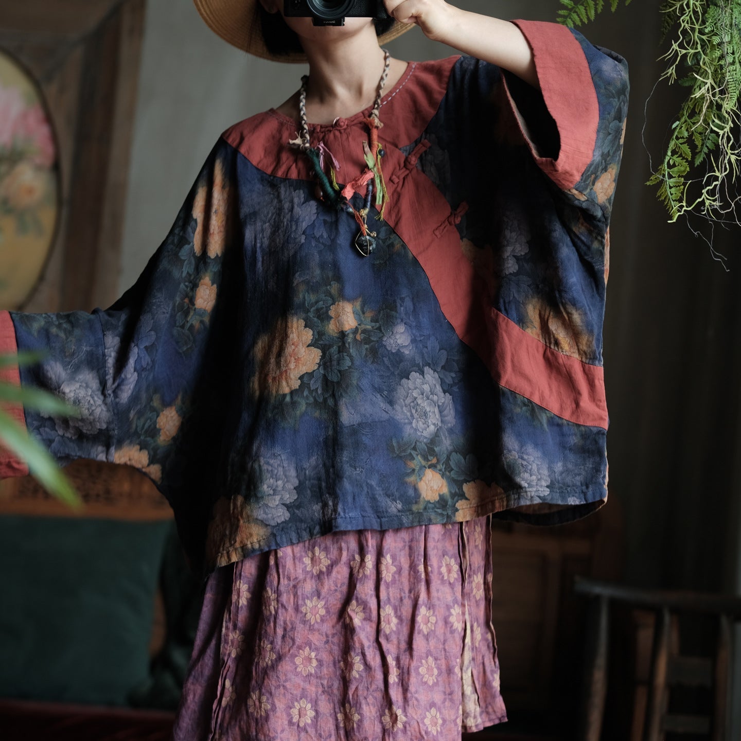 Mei Heritage Cotton Blouse 8