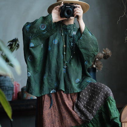 Willow Vintage Linen Blouse 2
