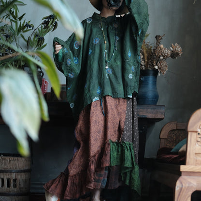 Willow Vintage Linen Blouse 4