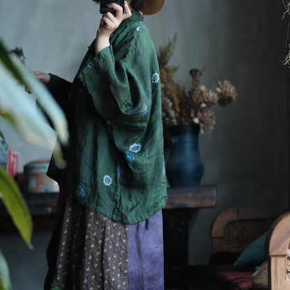 Willow Vintage Linen Blouse 6